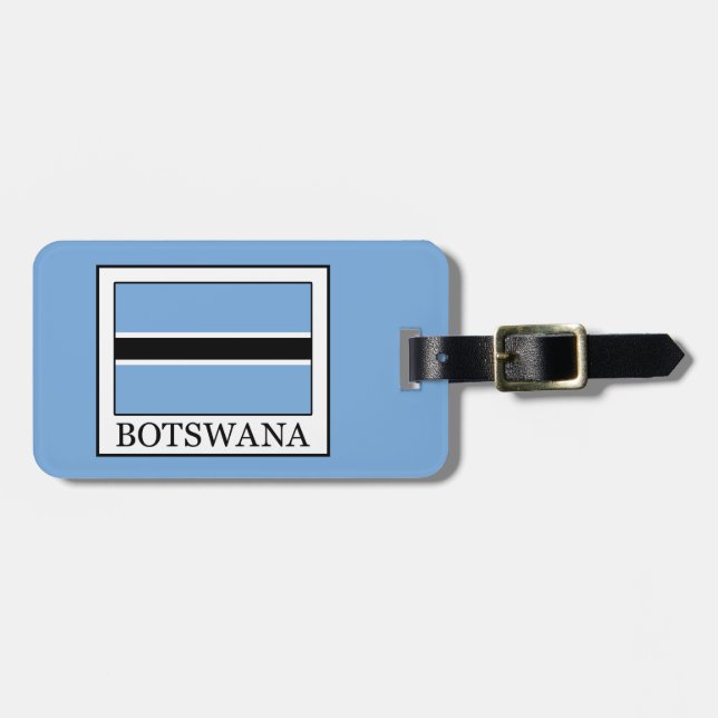 Etiqueta Para Maletas Botsuana (Frente Horizontal)