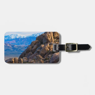 Etiqueta Para Maletas Boulders y Montañas