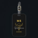 Etiqueta Para Maletas Bovinos del País Occidental Monograma Mejor Hombre<br><div class="desc">Regalos personalizados para los padrinos y el mejor hombre con temática de vaquero del oeste. Decorada con gorra de vaquero con letra occidental vintage. El texto y el color son editables utilizando la herramienta de diseño para que se ajuste a su ocasión. Obtén este regalo de personalizar para boda, despedida...</div>