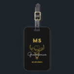 Etiqueta Para Maletas Bovinos del País Occidental Monograma Mejor Hombre<br><div class="desc">Regalos personalizados para los padrinos y el mejor hombre con temática de vaquero del oeste. Decorada con gorra de vaquero con letra occidental vintage. El texto y el color son editables utilizando la herramienta de diseño para que se ajuste a su ocasión. Obtén este regalo de personalizar para boda, despedida...</div>