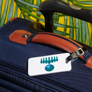Etiqueta Para Maletas Bowling Pins