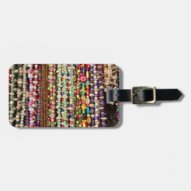 Etiqueta Para Maletas Brasil, Amazonía, Manaus. Típico brasileño (Frente Horizontal)