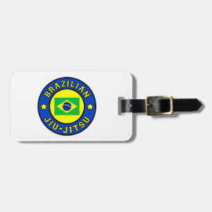 Etiqueta Para Maletas Brasilen@o Jiu Jitsu