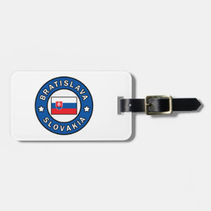 Etiqueta Para Maletas Bratislava Eslovaquia