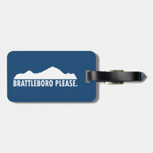 Etiqueta Para Maletas Brattleboro Vermont Please
