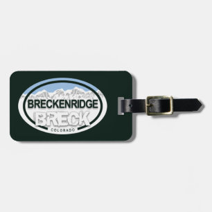 Etiqueta Para Maletas Breckenridge Colorado Rocky Mountain BRECK