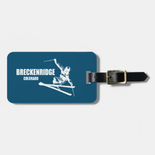 Etiqueta Para Maletas Breckenridge Colorado Skier