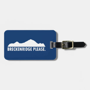 Etiqueta Para Maletas Breckenridge Please