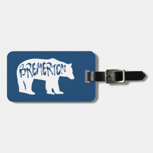 Etiqueta Para Maletas Bremerton Washington Bear