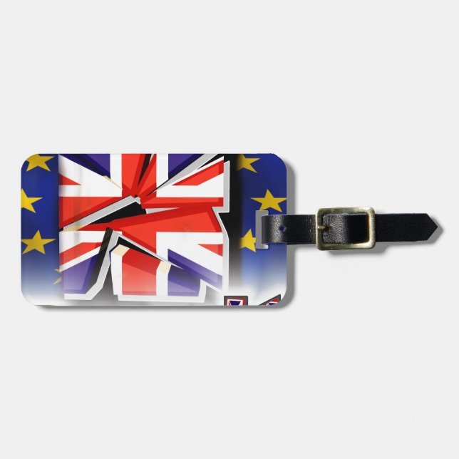 Etiqueta Para Maletas brexit (Frente Horizontal)