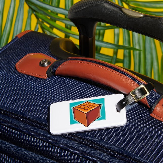 Etiqueta Para Maletas Brick Block Fun Building Toy (Subido por el creador)