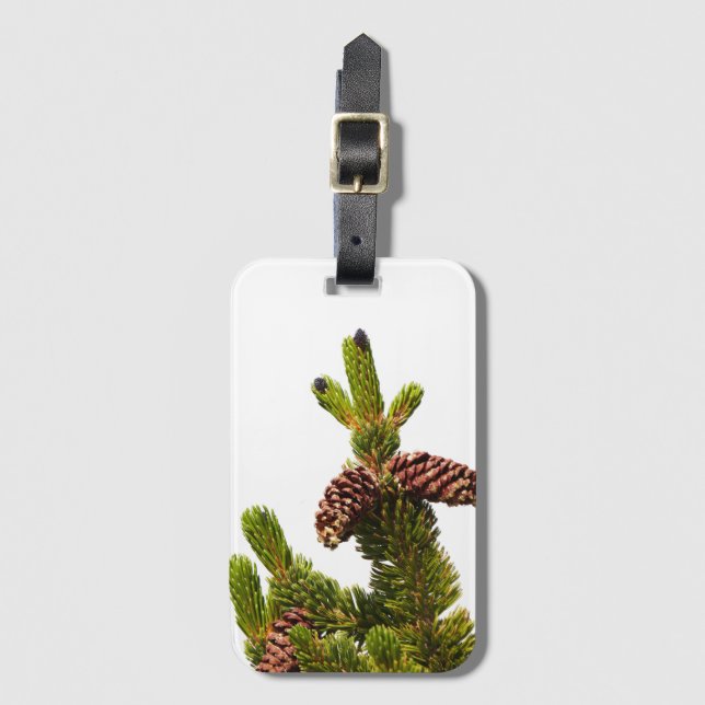 Etiqueta Para Maletas Bristlecone Pine (Anverso vertical)