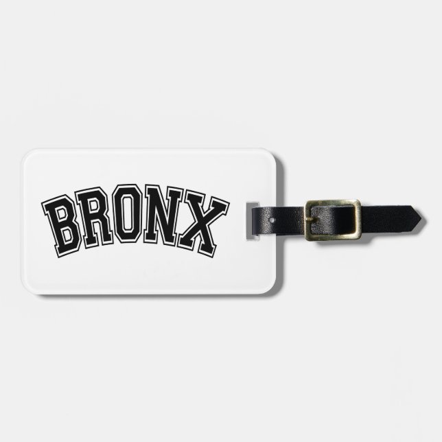 ETIQUETA PARA MALETAS BRONX (Frente Horizontal)