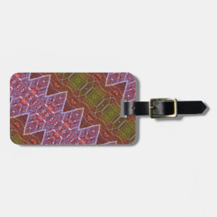 Etiqueta Para Maletas Bronze & Green Leaf 13 