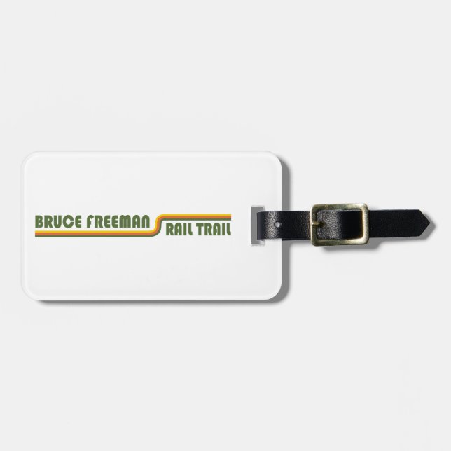 Etiqueta Para Maletas Bruce Freeman Rail Trail (Frente Horizontal)