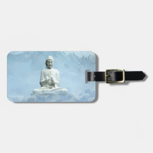 Etiqueta Para Maletas Buda en las nubes