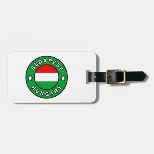 Etiqueta Para Maletas Budapest Hungría