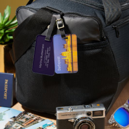 Etiqueta Para Maletas Budapest Parlamento Panorama vacaciones de Hungría