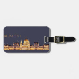 Etiqueta Para Maletas Budapest Travel Souvenir