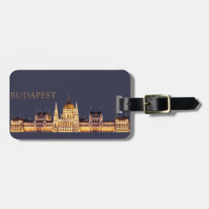 Etiqueta Para Maletas Budapest Travel Souvenir