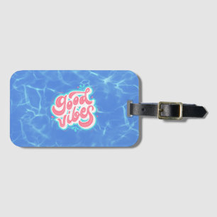 Etiqueta Para Maletas Buena playa de Vibes/piscina