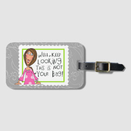 Etiqueta Para Maletas Bueno, siga buscando esto no es su bolsa