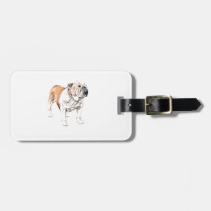 Etiqueta Para Maletas Bulldog