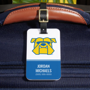 Etiqueta Para Maletas Bulldogs de la Universidad de Kettering