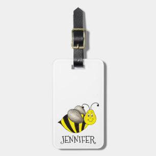 Etiqueta Para Maletas Bumble Bee Bumblebee Honeybee