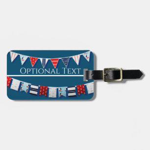 Etiqueta Para Maletas Bunting Nautical