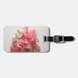 Etiqueta Para Maletas Buque de arveja rosa