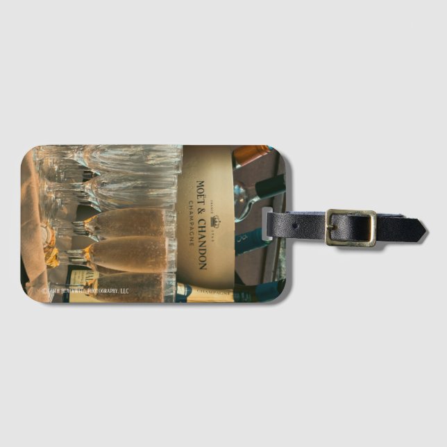 Etiqueta Para Maletas Burbujas (Anverso horizontal)