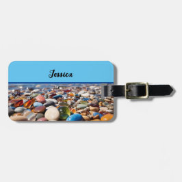 Etiqueta Para Maletas Burbujas de playa