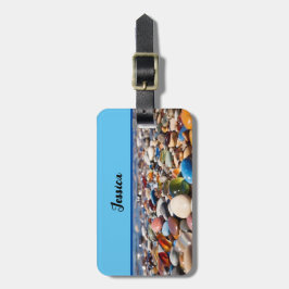 Etiqueta Para Maletas Burbujas de playa