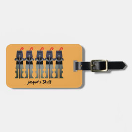 Etiqueta Para Maletas Caballeros