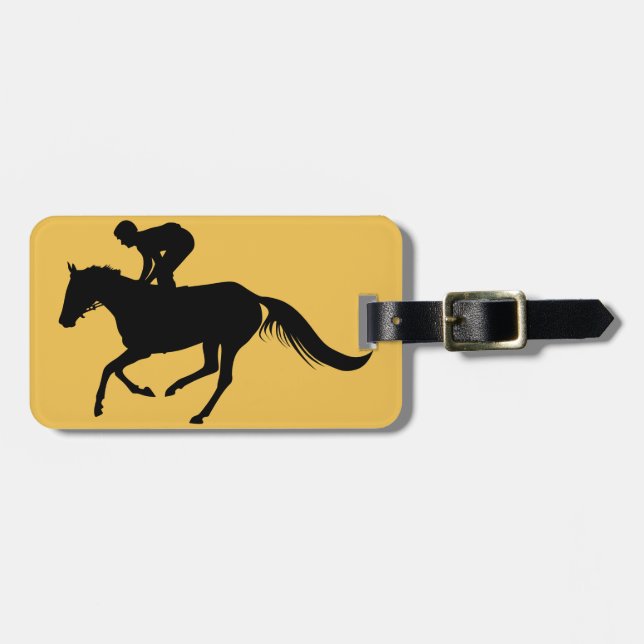 Etiqueta Para Maletas caballo (Frente Horizontal)
