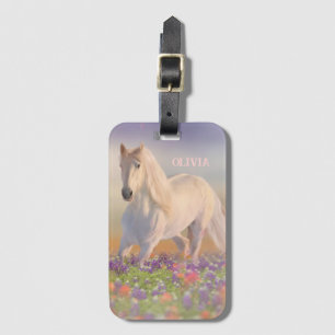 Etiqueta Para Maletas Caballo de sueño