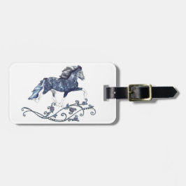 Etiqueta Para Maletas Caballo islandés Blámóða