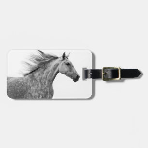 Etiqueta Para Maletas Caballo rustico galopante andaluz