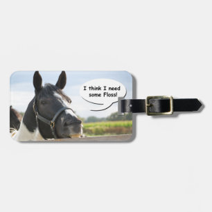 Etiqueta Para Maletas Caballo y pérdida