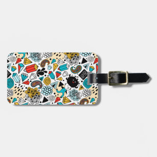 Etiqueta Para Maletas Cabeza loca