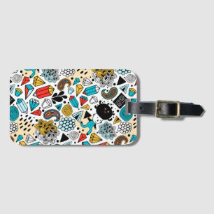 Etiqueta Para Maletas Cabeza loca