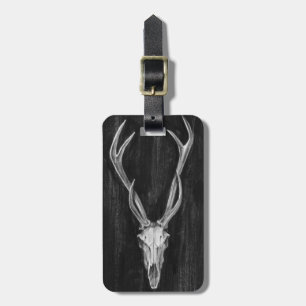 Etiqueta Para Maletas Cabeza Rustic Deer Animal