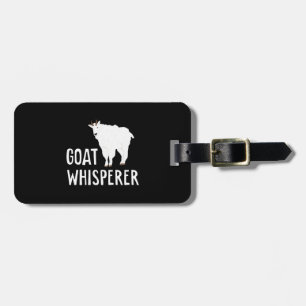 Etiqueta Para Maletas Cabra Whisperer Funny Goat Farm Tshirt Mascota Goa