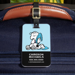 Etiqueta Para Maletas Cacahuetes Linus & Snoopy