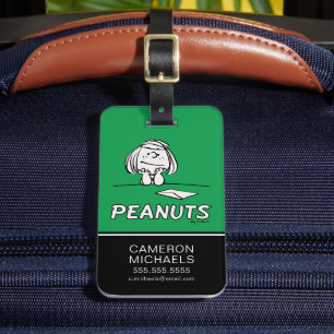 Etiqueta Para Maletas Cacahuetes   Peppermint Patty Thoughts