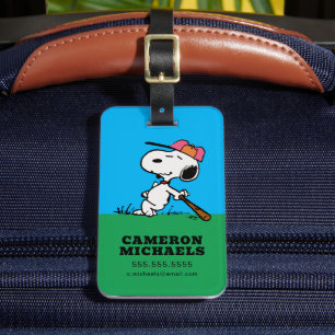 Etiqueta Para Maletas Cacahuetes Snoopy en Bat
