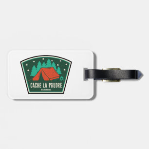 Etiqueta Para Maletas Caché La Poudre Wilderness Camping Colorado