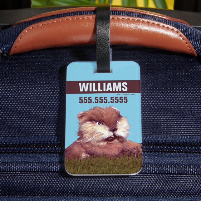 Etiqueta Para Maletas Caddyshack | ¡Congelación, Gopher! (Reverso In Situ)