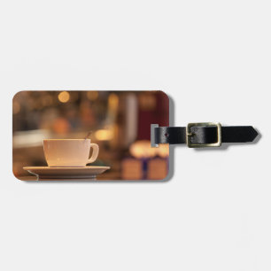 Etiqueta Para Maletas Café cappuccino, Venecia, Italia